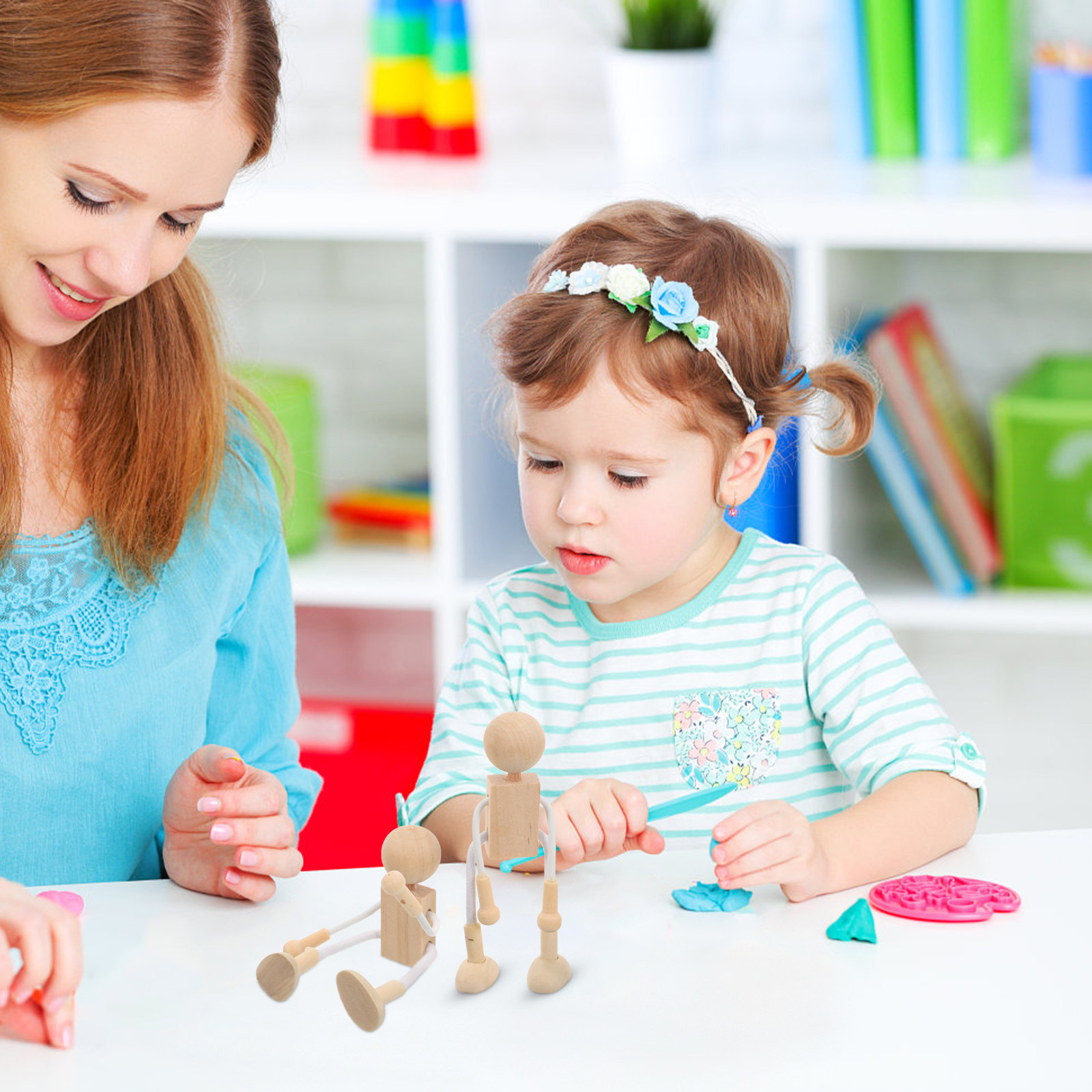 Zestaw 4 drewnianych figur wyk – Art Craft Kit recenzja i cena