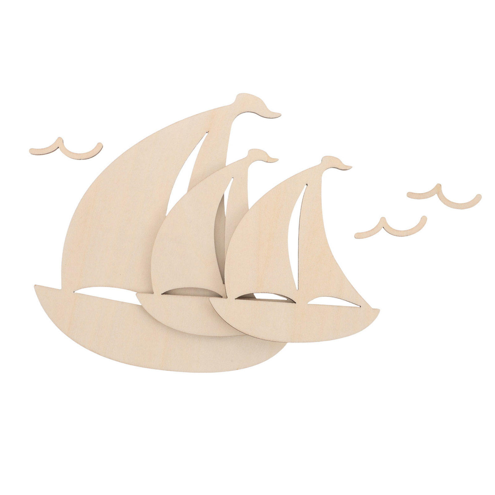 6 sztuk drewnianych elementów  – Art And Craft For Nursery recenzja i cena