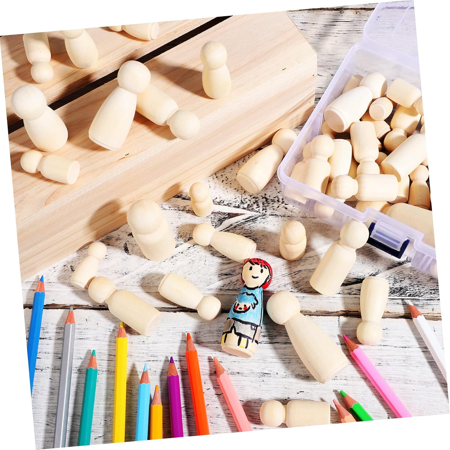 10 szt. naturalnych, niepomalo – Art And Craft For Nursery recenzja i cena