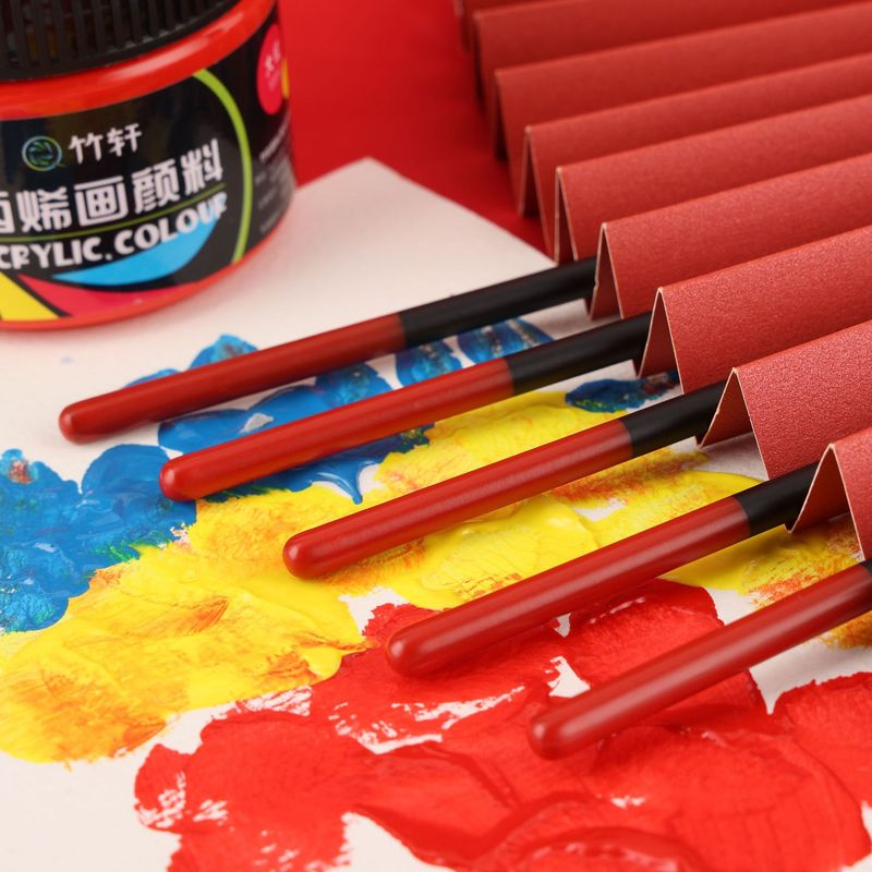 Pędzel z nylonową włosią, pędz – Gouache Paint Set recenzja i cena